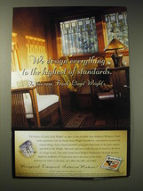 2001 Andersen Frank Lloyd Wright Art Glass Windows Advertisement - £14.81 GBP