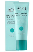 ACO Pure Glow Rebalancing Night Balm 50ml/1.7oz | For Normal / Combined Skin . - £33.86 GBP