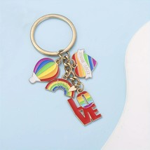 Rainbow Charm  Keychain Buy 1 40% off 2nd - $4.95