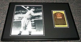Lou Boudreau Signed Framed 12x18 Photo Display Indians - £51.44 GBP