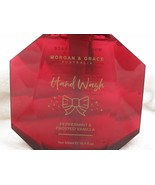 Morgan &amp; Grace Hand Wash Peppermint &amp; Frosted Vanilla 16.9 Fl Oz - £17.11 GBP
