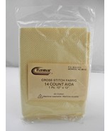 Raymar 14 Count Aida Cross Stitch Fabric - Ivory 12&quot; x 12&quot; - 100% Cotton - $6.44 CAD