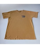 CREW Florida Keys T-shirt Men&#39;s Medium Butterscotch Yellow Graphics Fron... - $345.54 MXN