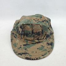 New Vintage 1988 Military Unifrom BDU MARPAT Digital Camo Hat Cap Utility Medium - £11.41 GBP