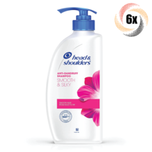 6x Bottles Head & Shoulders Smooth & Silky Scent Anti-Dandruff Shampoo | 720ml | - $86.93