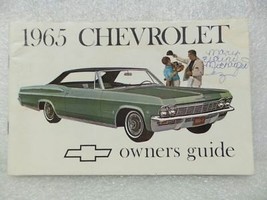 1965 Chevrolet Chevy Owners Manual 15949 - £13.22 GBP