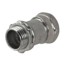 Hubbell Raco Steel Uninsulated EMT Compression Connector 1" Trade Size (2904-8) - $12.86