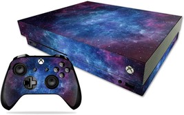 Nebula Mightyskins Skin Compatible With Microsoft Xbox One X | Unique Vinyl - £23.50 GBP