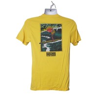 RIP CURL The Aloha Experience Yellow T Shirt Size Small - £19.47 GBP