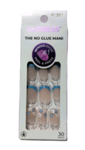 imPRESS Press-On Nails “Snooze” 91387 – Floral Design – 30 Ct Short Leng... - $10.50