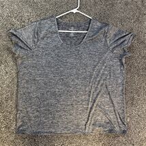 Real Essentials Women’s Scoop Neck T-shirt Tee Size 2X Gray - €5,98 EUR