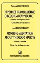 Morning Meditation About the God&#39;s Majesty. For choir a cappella. Verses by M. L - £9.39 GBP