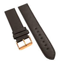 22mm Genuine Leather Watch Band Strap Fits T-TOUCH T0914204605101 BR PIn-GL  - £10.22 GBP