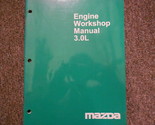 1997-2001 Mazda 3.0L Motore Officina Servizio Riparazione Shop Manuale O... - $19.99