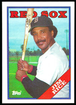 1988 Topps #675 Jim Rice Boston Red Sox - £1.17 GBP