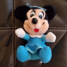 Vintage 1984 Hardees Disney Mickey’s Christmas Carol MINNIE MOUSE 9&quot; Plush Toy - £11.20 GBP