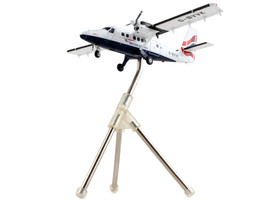 De Havilland DHC-6-300 Commercial Aircraft British Airways White w Striped Tail - £59.32 GBP