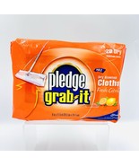 VTG Y2K Pledge Grab It Cloths Fresh Citrus 20 ct Dry Discontinued Cleani... - $16.81