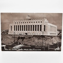 Vintage U.S. Mint San Francisco Black &amp; White Glossy Photo Postcard Post... - £4.75 GBP