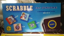 1958 Vintage Scrabble for Juniors board game Selchow &amp; Righter USA - £23.36 GBP