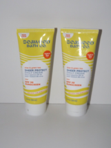 2 Tubes Seaweed Bath Co. Sheer Protect Daily Cream SPF 30 Sunscreen 2/2025 (K) - £23.29 GBP