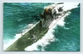 Postcard U-Boats Undersea Boat Torpedo Ship US Naval Submarines High Seas - £4.74 GBP