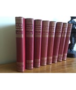 The New Book Of Knowledge Vol 1- 8 Complete 1950s  Red &amp; Gold Hardcover ... - $652.66 MXN