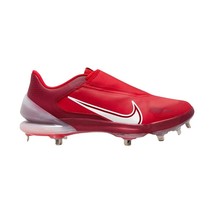 Nike Force Zoom Trout 8 Pro Metal Baseball Cleats Red | White Size 8 Medium - $59.38