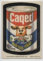 Caged Mad Dog Food 1974 Wacky Packages Series 7 Spoof of Cadet  - $11.99