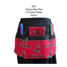 6 Pocket Waist Apron / NFL Tampa Bay Red - $19.95