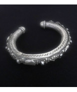 Yemenite cuff bracelet, vintage silver Yemenite bracelet Yemenite jewellery -YB6 - $199.99