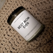 Best Mom Ever Candle | Mom Candles | Personalized Candle Gift | Birthday Gift | - £14.74 GBP