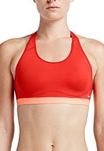 Nike Women&#39;s Pro Fierce Sports Bra, Crimson Sunset - MEDIUM - £23.73 GBP