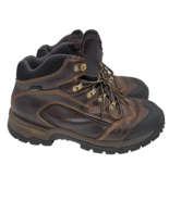 Irish Setter Red Wing Two Harbors Brown Leather Work Boots 10 EE Wide Vibram - $69.25