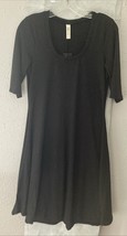 24Seven Comfort Apparel Women’s Size XL Black 3/4 Sleeve Dress.New W/Tag. - $17.81