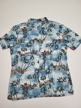 Island Shores Mens shirt shoot sleeve size XL Hiwain style - £9.72 GBP