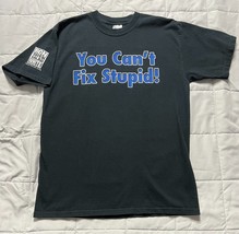 Ron White You Cant Fix Stupid T-shirt Size Medium ~ Official Tater Salad... - £11.41 GBP