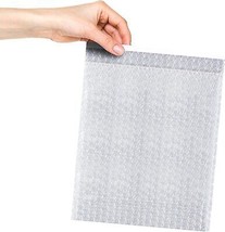 Clear Bubble Out Bags 12x15.5&quot;, Pack of 25 Self-Seal Cushioning Pouches - £27.81 GBP