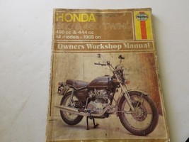 1965 on Honda 500 and 450 Twins Haynes Workshop Manual - $298.54 MXN