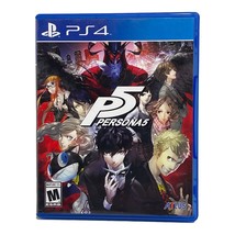 PS4 Persona 5 P5 (Sony PlayStation 4, 2017) Vdeo Game No Manual - £6.74 GBP