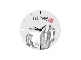 Fell pony, Free standing MDF floor clock with an image of a horse. - $17.99