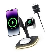Mag-Safe Charger Stand, 5 in 1 Wireless Charging Station for - £123.85 GBP