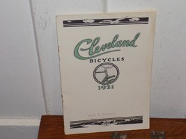 Vintage 1921 Cleveland Bicycles Brochure Booklet - $2,013.34 MXN