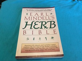 EARL MINDELLL&#39;S HERB BIBLE - Softcover - FIRST EDITION FIRST PRINT - Fre... - £9.88 GBP