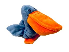 Ty Beanie Baby Vintage 1996 Scoop The Pelican Handmade Plush Toy NWT 410... - $189.11 MXN