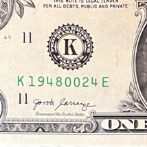 $1 One Dollar Bill 19480024 birthday anniversary February 4 or April 2, ... - $29.99