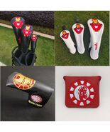 Golf Driver Fairway Wood Hybrid Head Cover Iron Man Red Armor White Black  - $19.90+