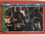 Teenage Mutant Ninja Turtles 2 TMNT Trading Card #61 Home Sweet Home - $1.97
