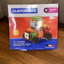 Clicformers 801011 Basic Click Building Set 28 Multi Colored Pieces Sealed - £15.02 GBP