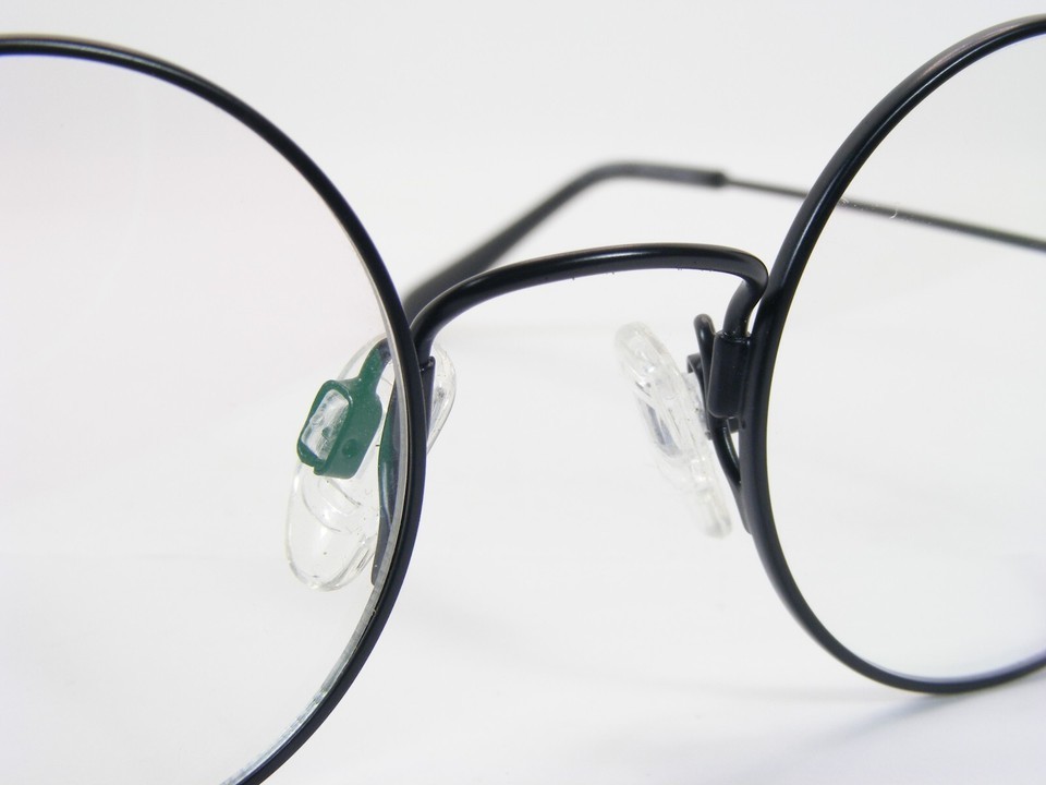 Vintage OU 43.292 01 BLACK RARE EYEGLASSES GLASSES ROUND FRAME 40-19-145mm Item image 8